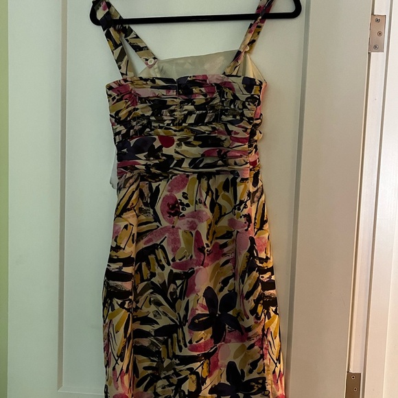 NWT 💯 Silk floral two-way  knotted vacation resort Banana Republic Dress - Picture 7 of 8